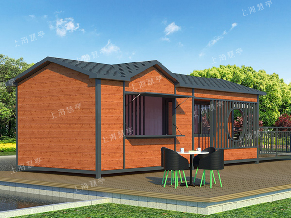 金属雕花板岗亭 保温隔热休息岗亭