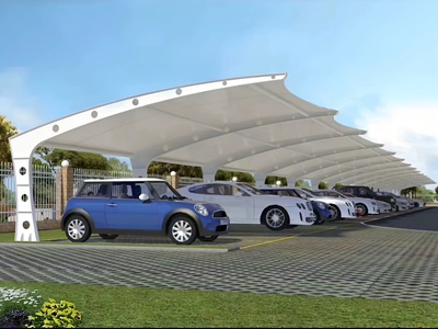 膜结构停车棚