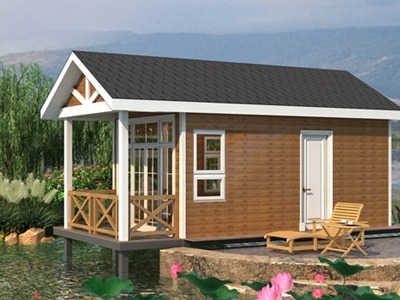 金属雕花板岗亭