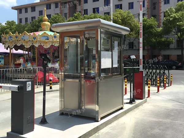 成品单人不锈钢岗亭 现货岗亭