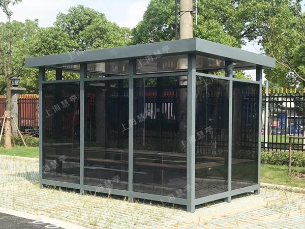 户外可移动吸烟亭工业园吸烟室
