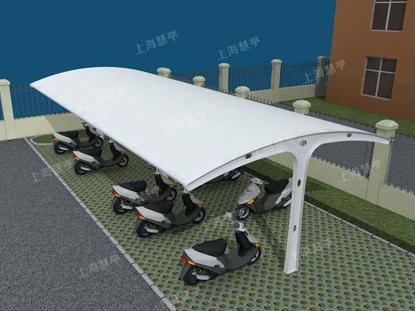 电动车停车充电遮阳雨棚定制