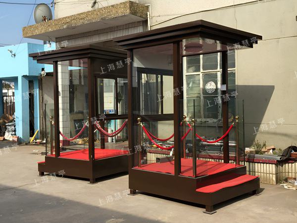 单人迎宾岗亭精致礼仪形象站台