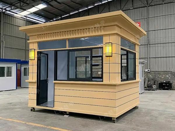 订做真石漆岗亭中式收费亭定制