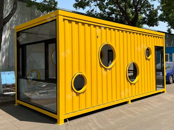 移动售货亭奶茶店创意集装箱