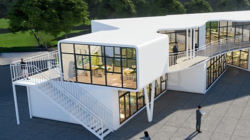 岗亭的应用与多功能使用场景