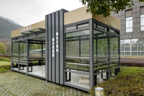 厂区文明建设新视角：如何选择适用的室外吸烟亭？