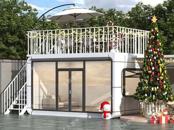 苹果舱创意户外零售办公民宿房